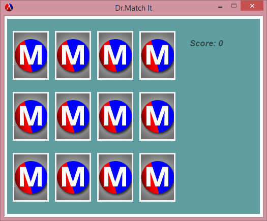 screenshot of Dr. Match-It in action